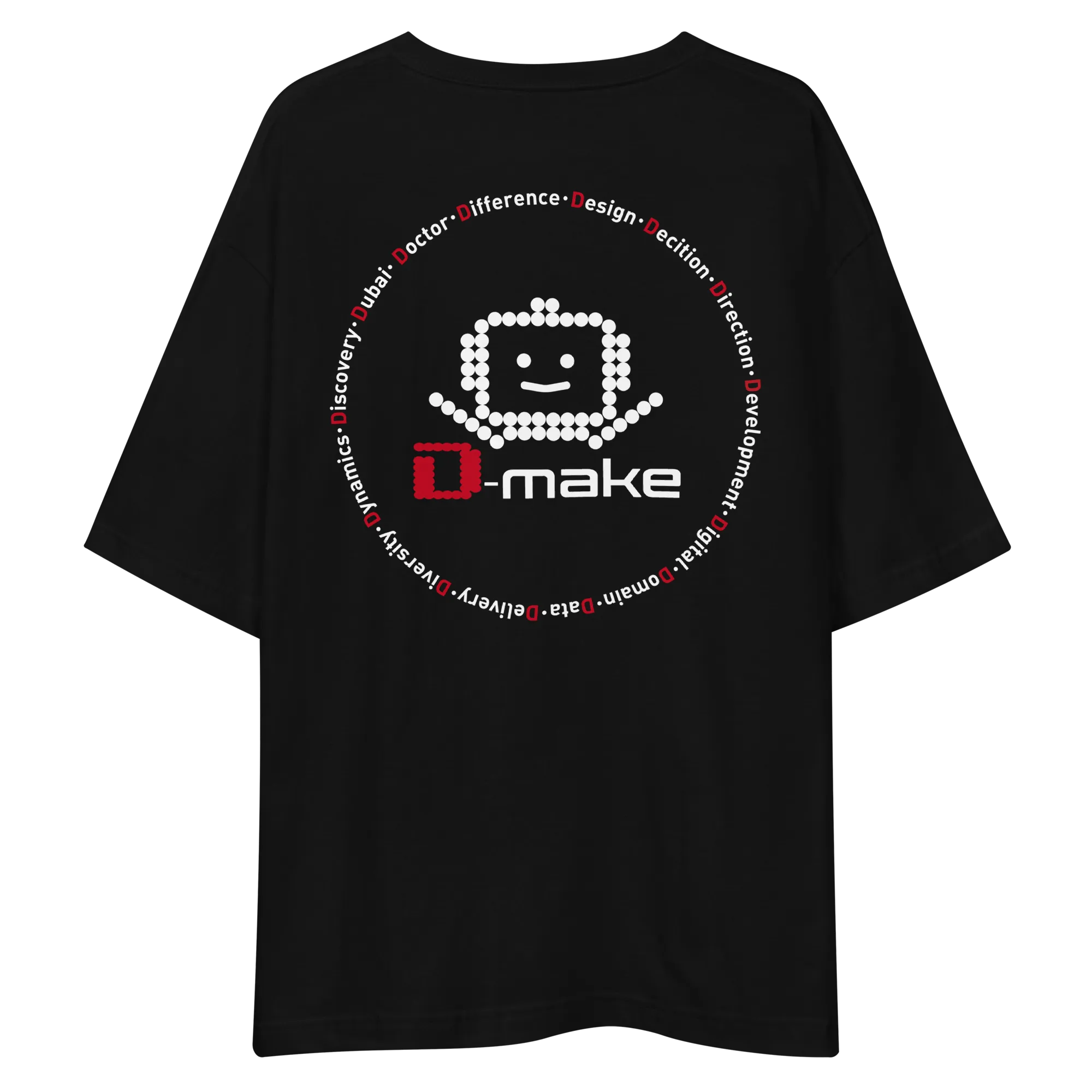 Dさむらい君×ロゴ ビッグシルエット Tシャツ