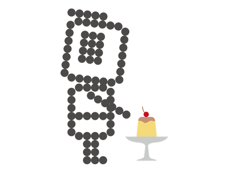 プリンに説教するDさむらい君